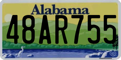 AL license plate 48AR755