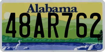 AL license plate 48AR762