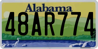 AL license plate 48AR774