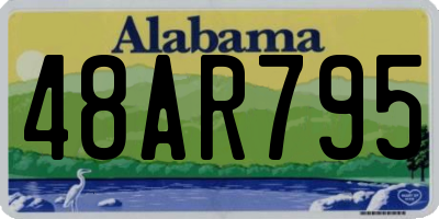 AL license plate 48AR795