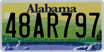 AL license plate 48AR797