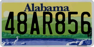 AL license plate 48AR856