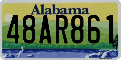 AL license plate 48AR861