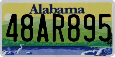 AL license plate 48AR895