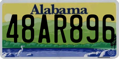 AL license plate 48AR896