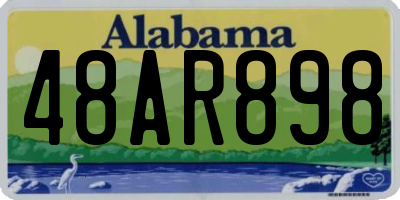 AL license plate 48AR898
