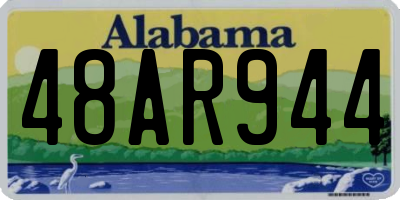 AL license plate 48AR944