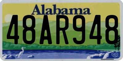 AL license plate 48AR948