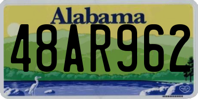 AL license plate 48AR962
