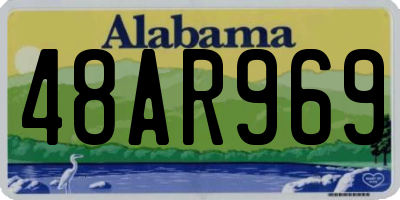 AL license plate 48AR969