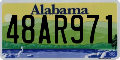 AL license plate 48AR971