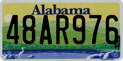 AL license plate 48AR976