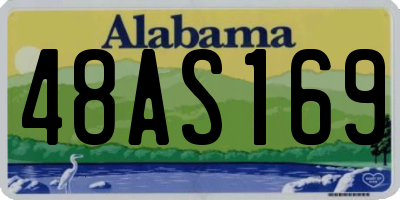 AL license plate 48AS169