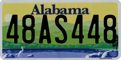 AL license plate 48AS448