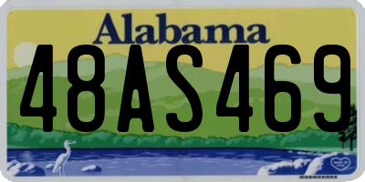 AL license plate 48AS469