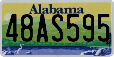 AL license plate 48AS595