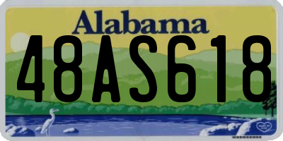 AL license plate 48AS618