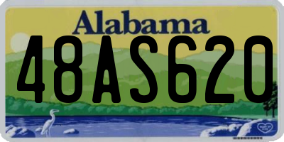 AL license plate 48AS620