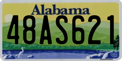 AL license plate 48AS621
