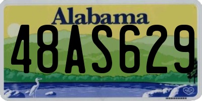 AL license plate 48AS629