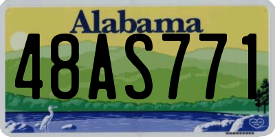 AL license plate 48AS771