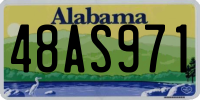 AL license plate 48AS971
