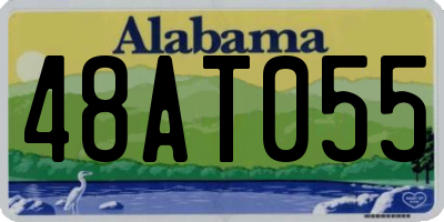 AL license plate 48AT055
