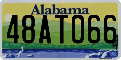 AL license plate 48AT066