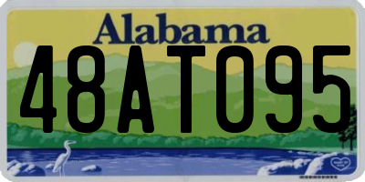 AL license plate 48AT095
