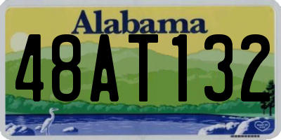 AL license plate 48AT132