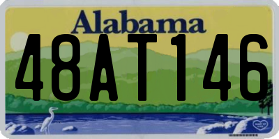 AL license plate 48AT146