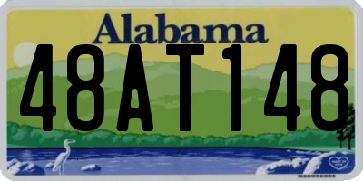 AL license plate 48AT148