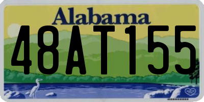 AL license plate 48AT155