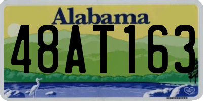 AL license plate 48AT163
