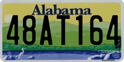 AL license plate 48AT164