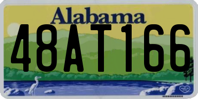 AL license plate 48AT166