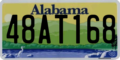 AL license plate 48AT168