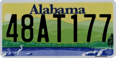 AL license plate 48AT177