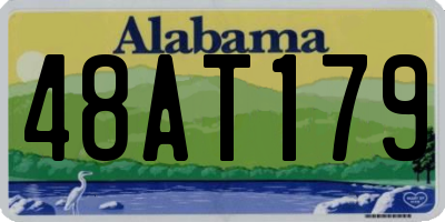AL license plate 48AT179
