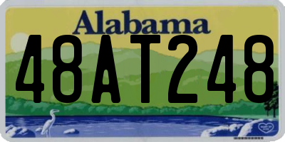 AL license plate 48AT248