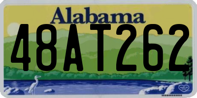 AL license plate 48AT262