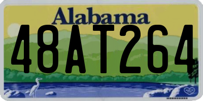 AL license plate 48AT264