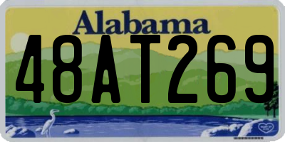 AL license plate 48AT269