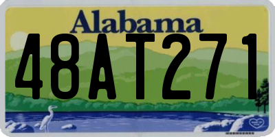 AL license plate 48AT271