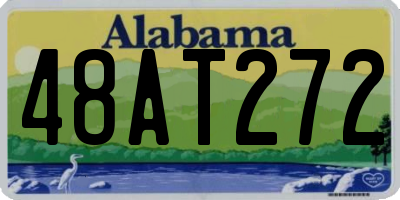 AL license plate 48AT272