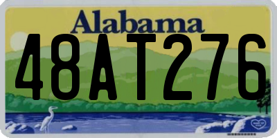AL license plate 48AT276