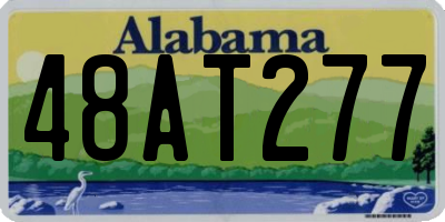 AL license plate 48AT277