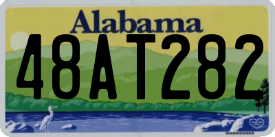 AL license plate 48AT282