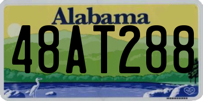 AL license plate 48AT288