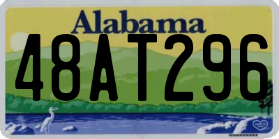 AL license plate 48AT296